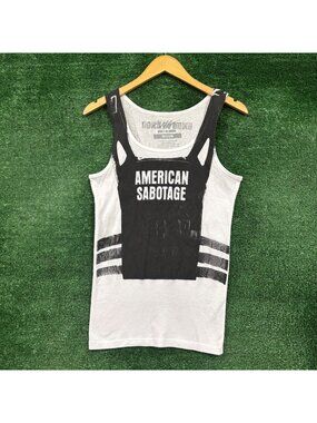 Asap Rocky x AWGE American Sabotage BV Rolling Loud Hip-Hop Tank Size Medium